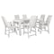 Highwood Usa Weatherly 7pc Rectangular Counter Height Outdoor Patio Furniture Dining Set 84 x 42 AD-ST7WL2CO5BA-WHE - alternate 1